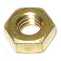 Midwest Fastener Hex Nut, 1/4"-20, Brass, 25 PK 68332